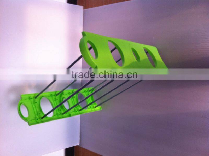 plastic shoes display shelf