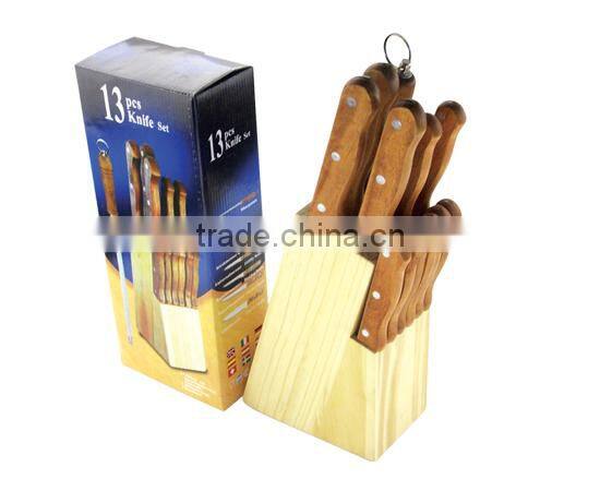 270-73W Kitchen Knife Set With 11 pcs