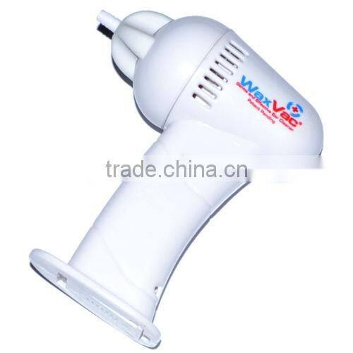 Free Shipping Cordless Electric Wax Vac Ear Vacuum Cleaner Extra Ear Wax Remover