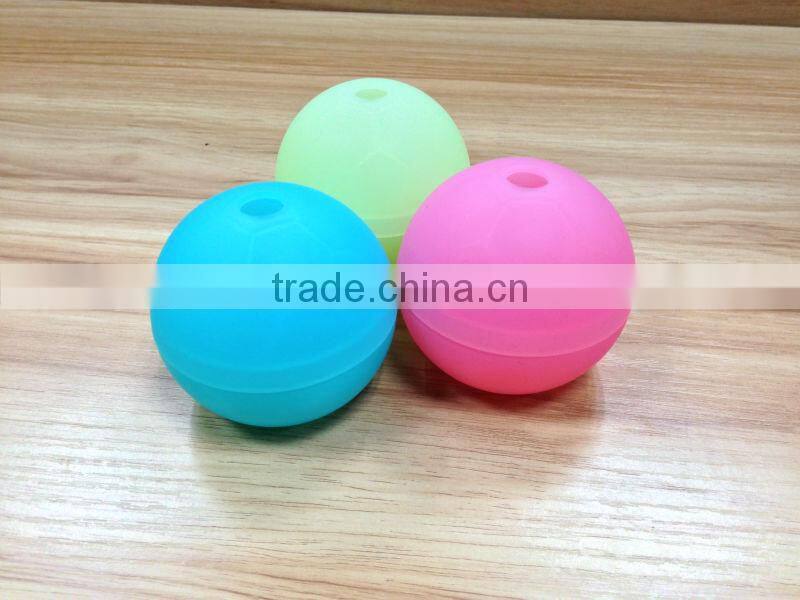 soccer ball silicone mold ice ball cube tray