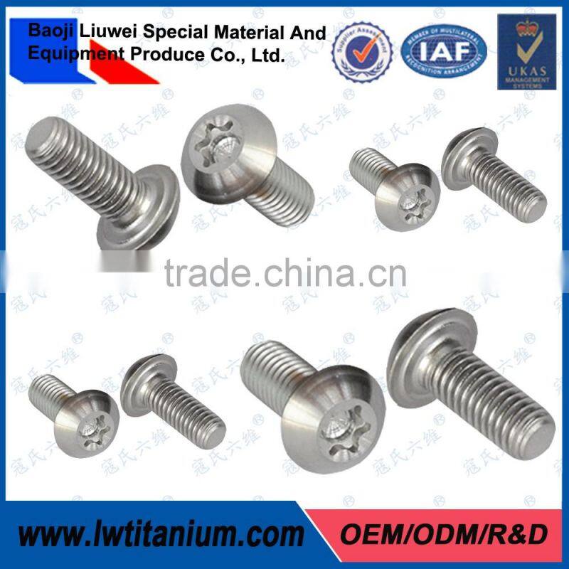 OEM Titanium Torx Bolts M4