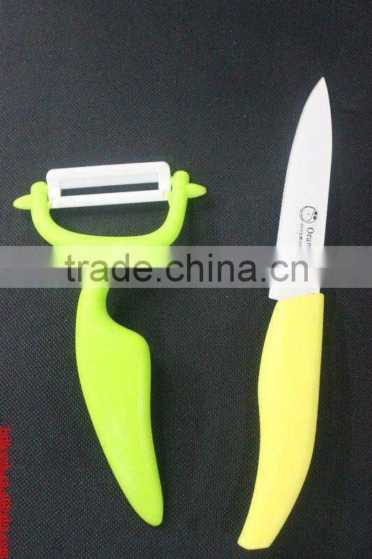 Kitchen Ceramic Peeler set in Sharp blade for an assortment of vegetables & fruit
