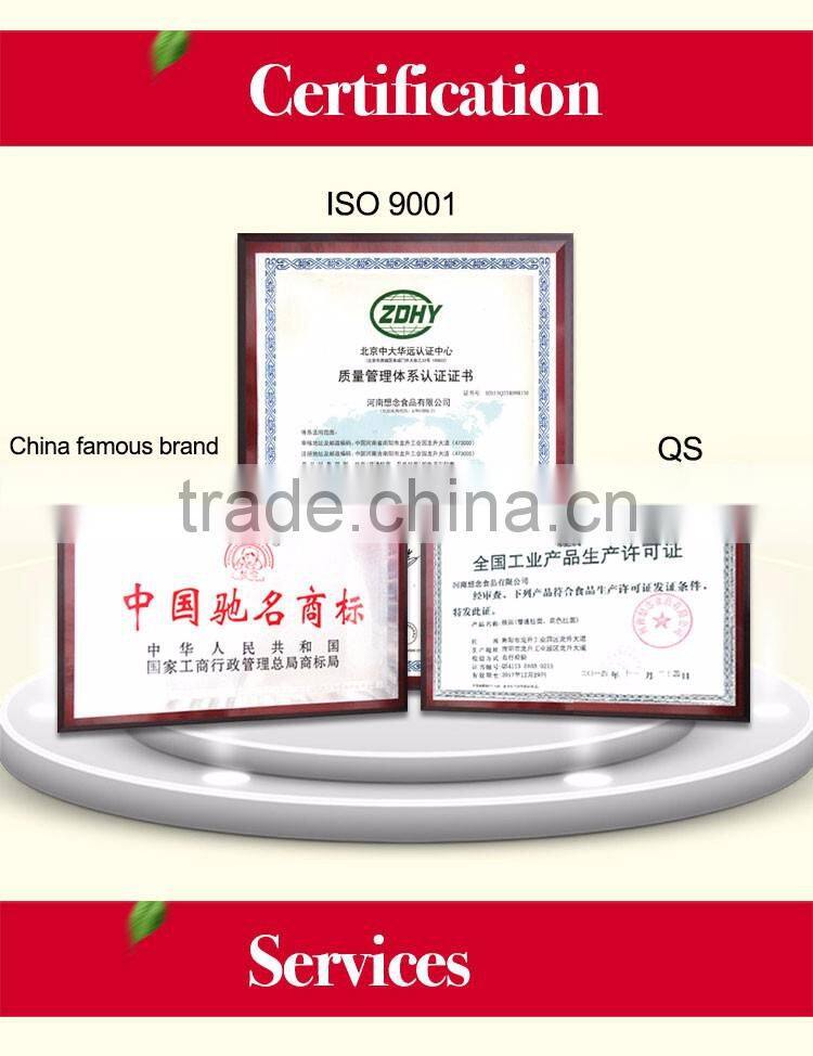 Xiang Nian Brand Wholesale Instant Noodles 400g Wide Noodle