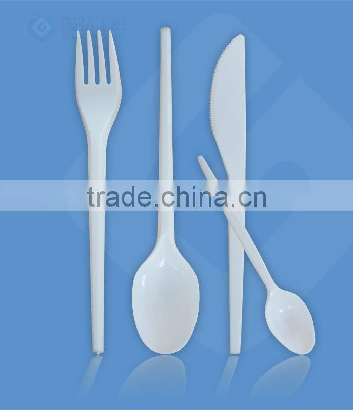 Cheap plastic disposable cutlery knife/spoon/fork