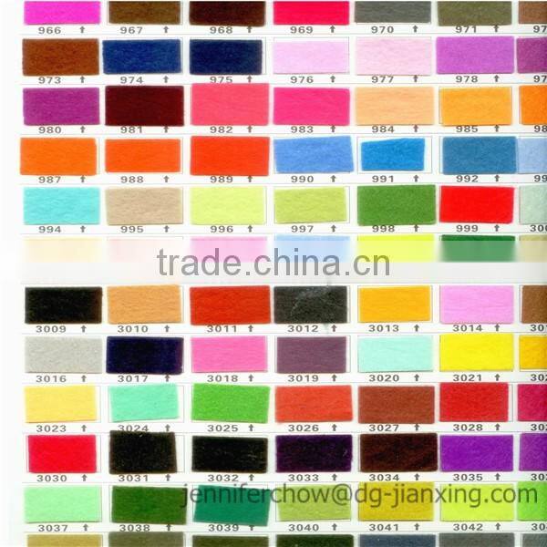 100% polyester non woven felt