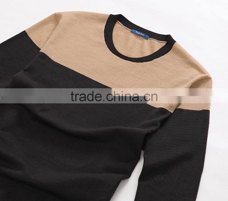 Men's fine quality knitwear two colors sweater