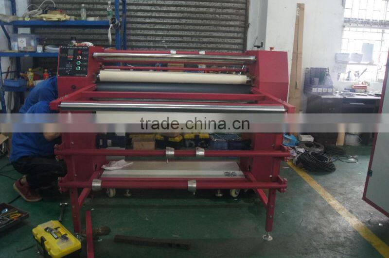 small rotary sublimation machine, small calendar roller heat press machine