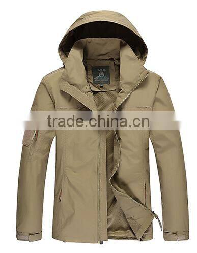 outdoor hiking fishing jacket waterproof jacket direct supplier