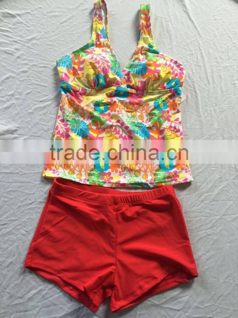 Hot sale low price swim wear suits in stock for muslin women