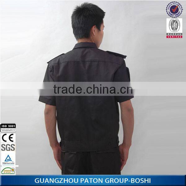 Security Uniform for Men, Factory Price Customized Security Guard Uniform Design B044