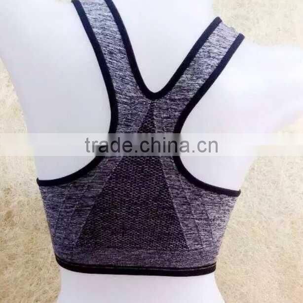 GZY 2015 hot sell camisole seamless sports bra