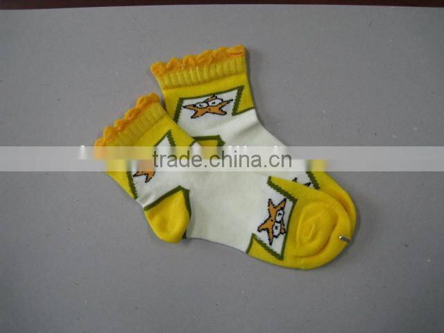 Custom Sock Manufacturer Customized Logo cute kid sock