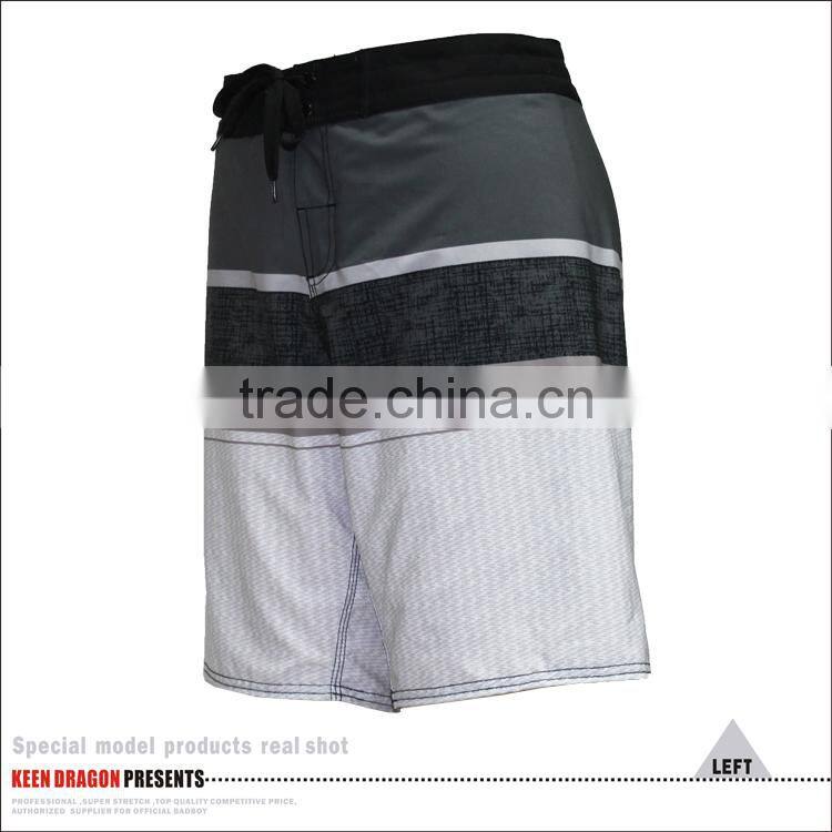 Custom Surf 4 Way Stretch Printed Top Brand Wholesale Mens Boardshorts
