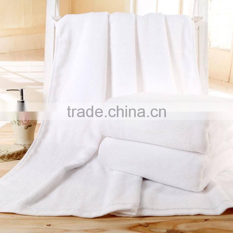 Pure cotton hotel towel line 21 70 * 140 cm400g white cotton towel