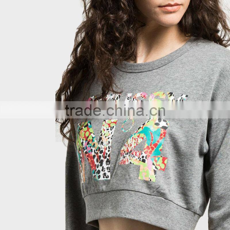 2015 new hoodies knitted hoddies for ladies