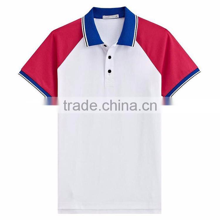 Hot sale sport polo 60% cotton 40% polyester mens collar tshirt design