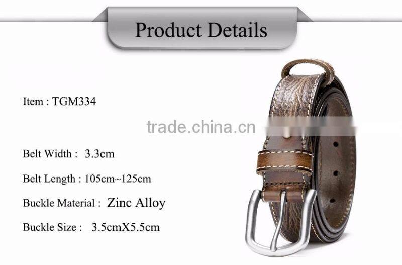 100% Italy Cow Leather Fashion Belt Used Leather Belts Belts Leather Men