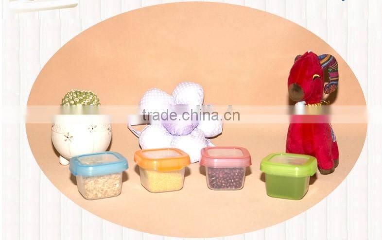 Baby Food Storage Container with Freezer Tray baby food supplement portable storage box