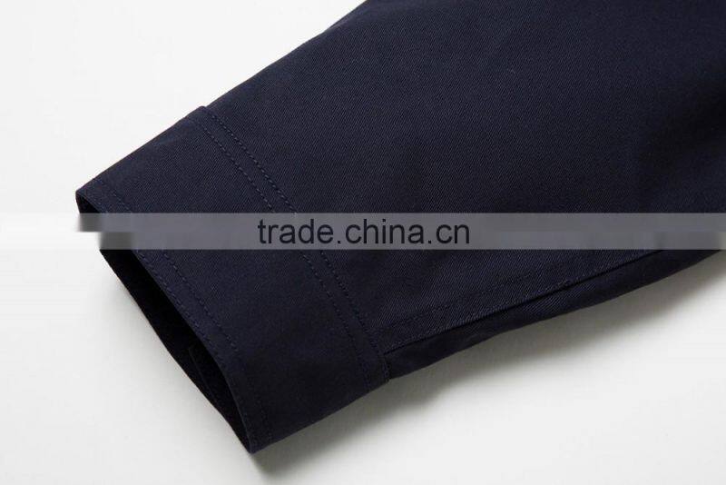 safety workwear manufacturer 6OZ navy blue FR fire fighting suit nomex suits