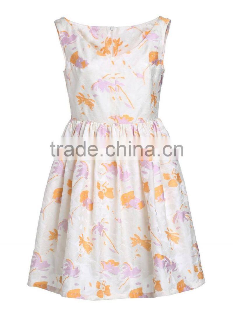 Modern Girls partysu jacquard fresh dress