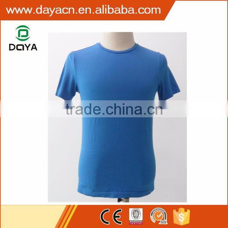 Novelty Fashionable Blank Men Short Sleeve Seamless T-Shirts