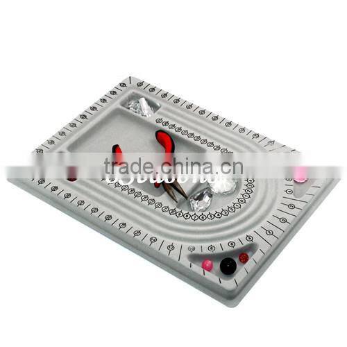 Rectangle Middle Size Beading Tray Bead Trays Stringing Jewelry Design Board