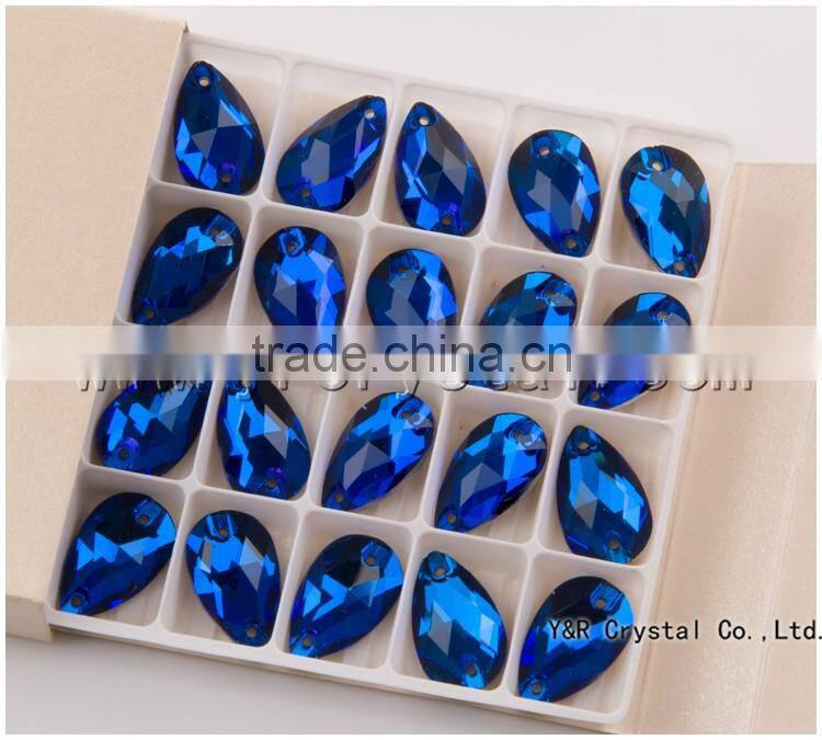 teardrop crystal sew on rhinestones crystal AB rhinestones diamonds beads for wedding dress