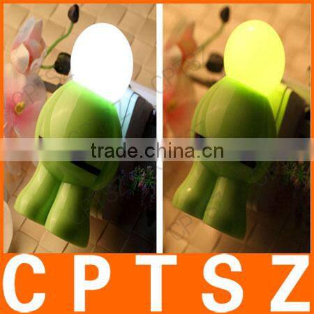 Mini Astronauts Automatic Optical Control Wall Lamp LED Night Light Lamp/Barrier Free astronaut 110-220V/1W light control 2 colo