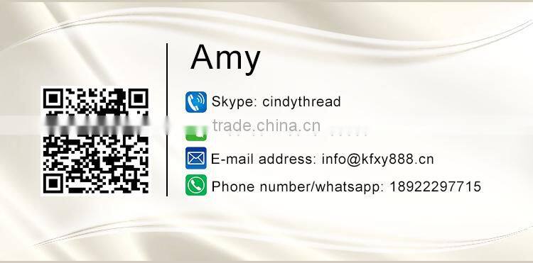 factory price 100% high tenacity spun 210D/3 polyester coat sewing thread