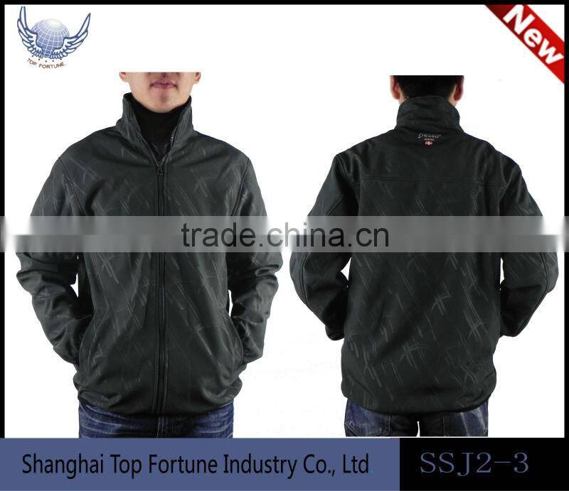 dacron winter outdoor jacket cream bonded jacket