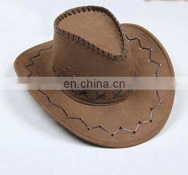 Fashion Cheap Multicolor Felt Leather Straw Cowboy Hat