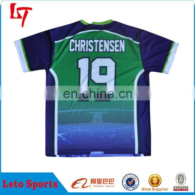 Wholesale fashion custom crew neck youth baseball t shirts