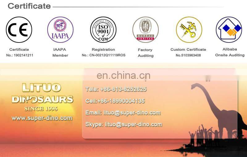 Outdoor Indoor Decoration Wildlife Animals Moeritherium Animatronics