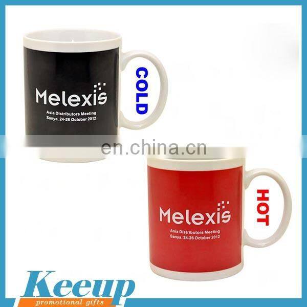 Wholesale High Quality 11OZ Color Changing Ceramic Mug