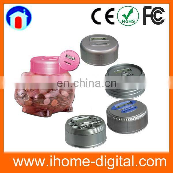 Electronic Money Box Plastic Digital Piggy Bank