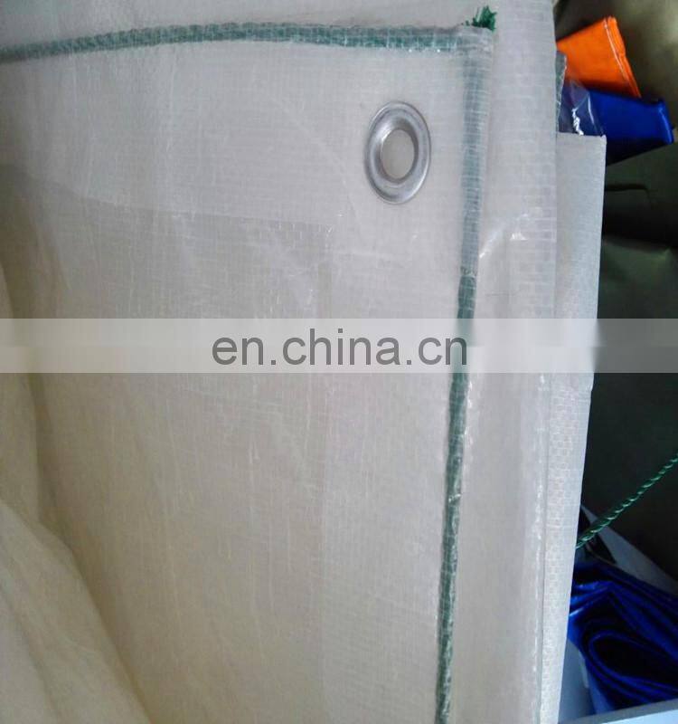High strength waterproof woven fabric PE tarpaulin