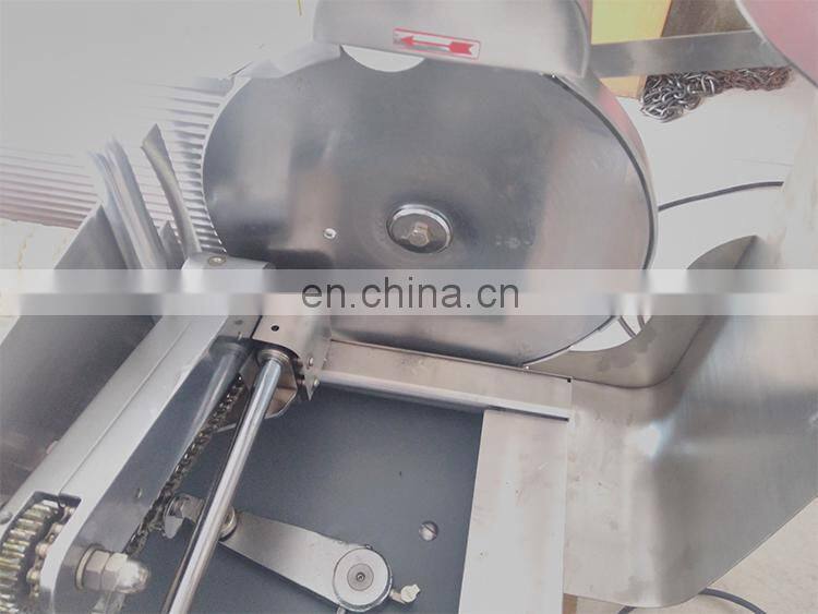 Barbecue Shop Slice Fresh Meat Fish Beef Pork Slicing Slice Cutting Machine