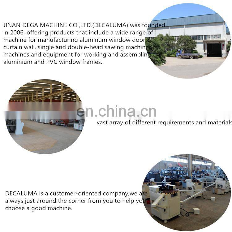 Window Fabrication Machinery Double Head Aluminum Equipment