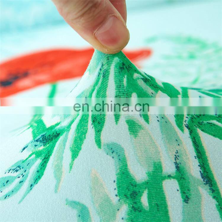 Green Flower Stretch Sofa Slipcover Polyester Spandex Fabric Couch Covers Sofa Furniture Protector (2 Seat)