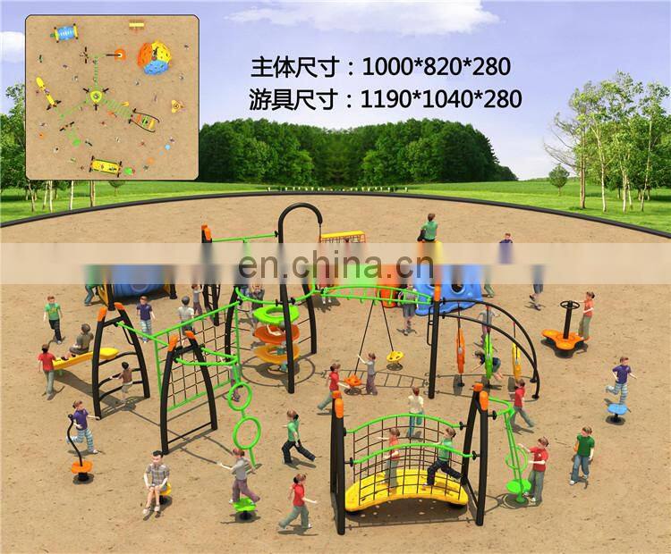 Physical training slide high end quality Baihe outside outdoor ball pit inside playground guaranteed quality