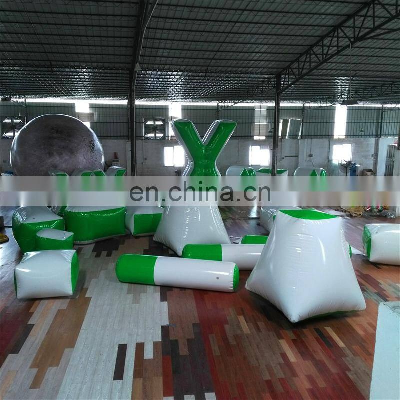 Outdoor Small air blow up portable camp inflatable military bunkers for paintball sporting