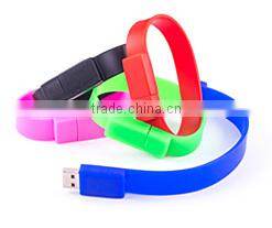 usb silicone wristband 4 gb