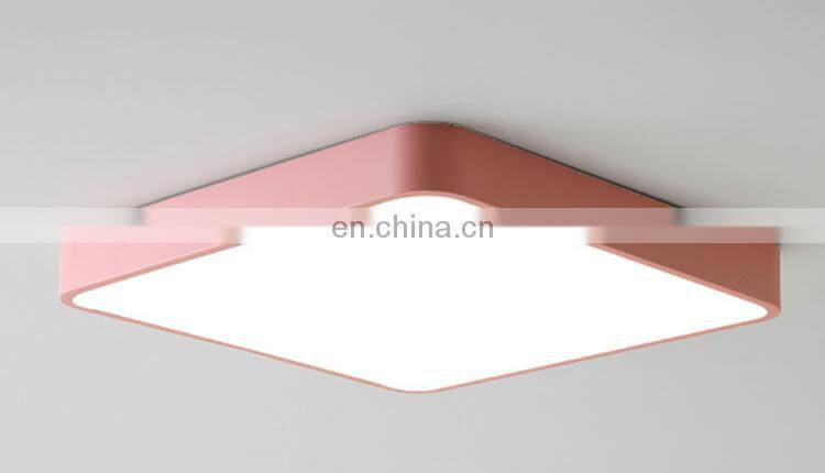 New design LED ceiling light fixture rectangular for bedroom lighting