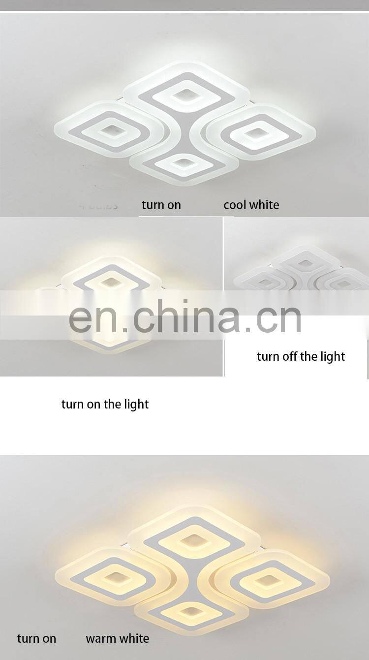 110V Square dimmable led surface mount ceiling light