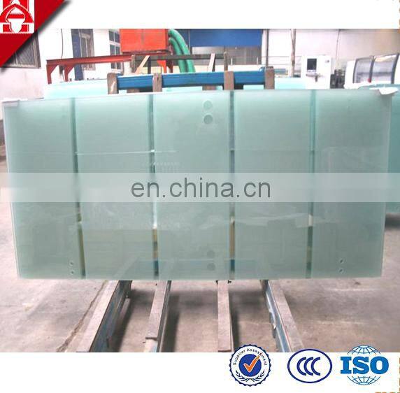 Clear Tempered Glass Partition Wall , Glass Partition