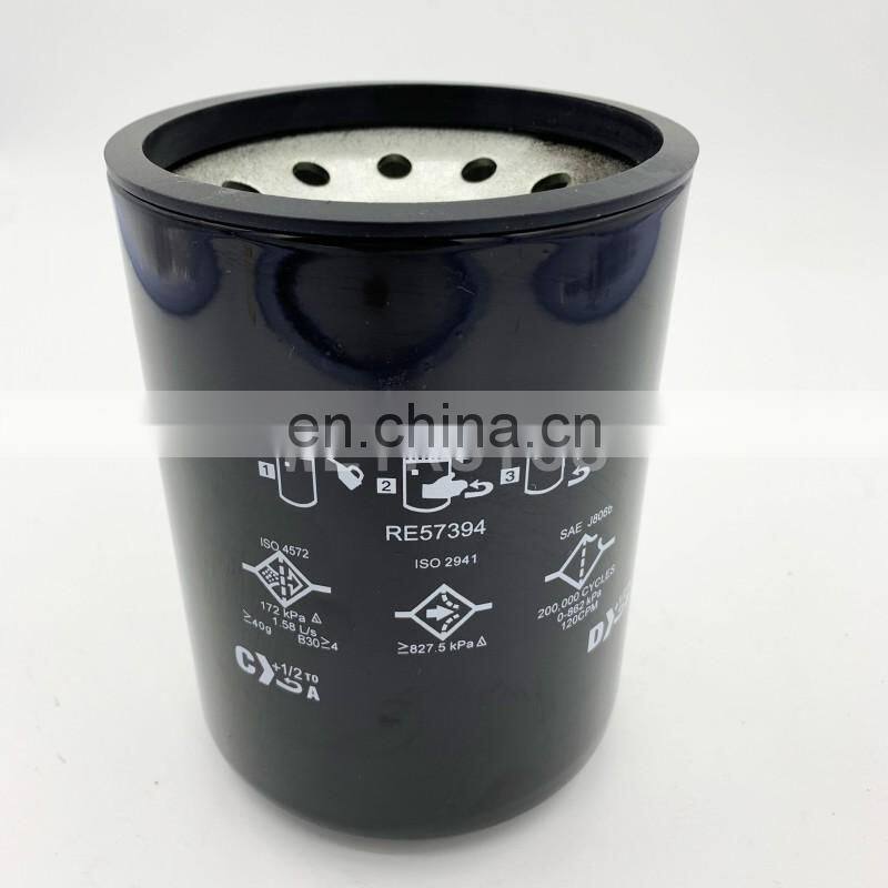 Industrial truck diesel engine spin on oil filter element RE57394