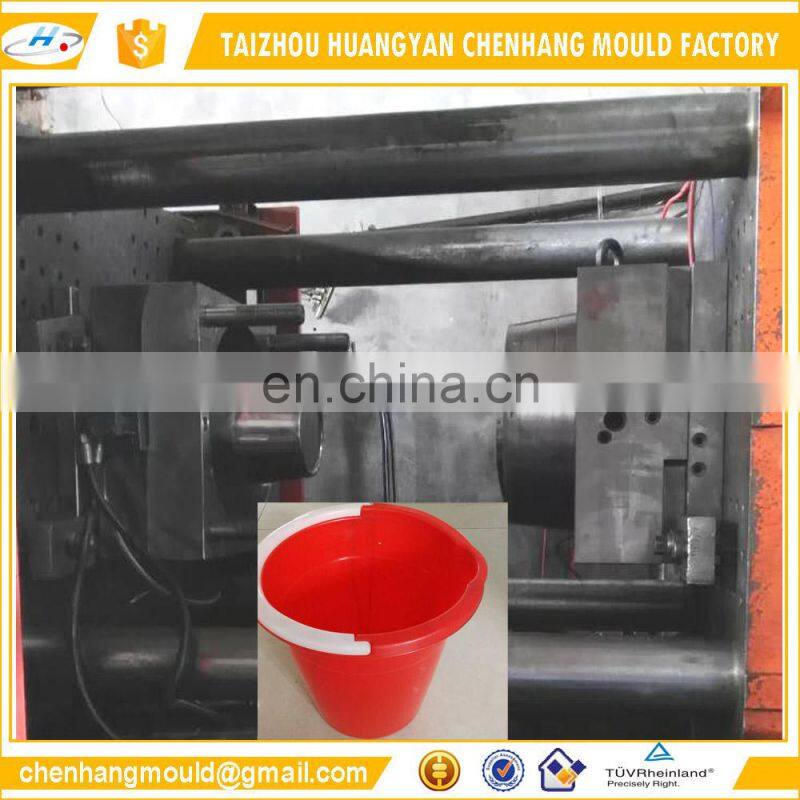10liter plastic bucket mold making, used paint bucket mold