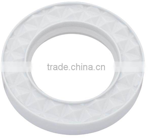W Plastic Curtain Eyelet iron ring abs plastic rings