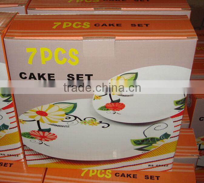 Christmas decoration ceramic wall plate with snowman design