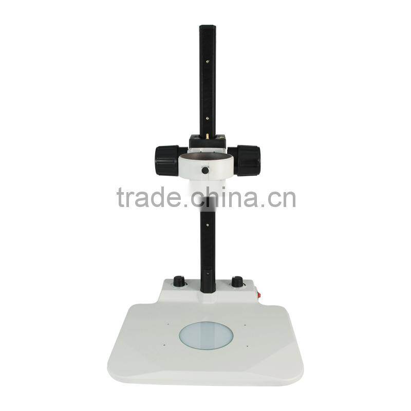 ZJ-623 83mm LED Illuminated Light Microscope Track Stand